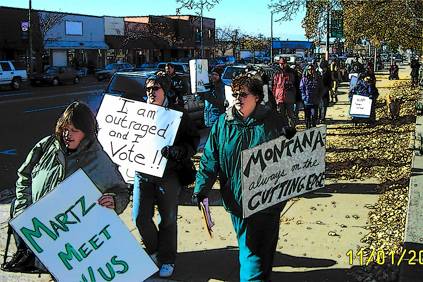 Photo of the March