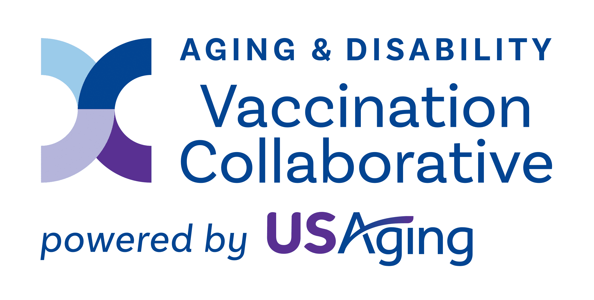 Logo: Aging & Disability Vaccination Collaborative Powered by USAging